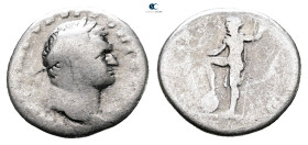 Titus, as Caesar AD 76-78. Antioch. Denarius AR