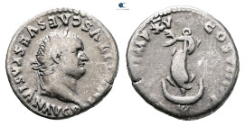 Titus, as Caesar AD 76-78. Rome. Denarius AR
