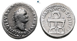 Titus AD 79-81. Rome. Denarius AR