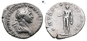 Trajan AD 98-117. Rome. Denarius AR