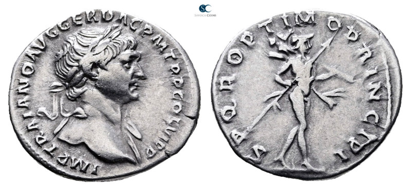 Trajan AD 98-117. Rome
Denarius AR

20 mm, 3,08 g



Very Fine