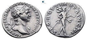 Trajan AD 98-117. Rome. Denarius AR
