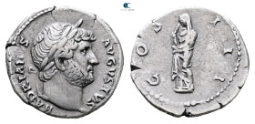Hadrian AD 117-138. Rome. Denarius AR