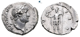 Hadrian AD 117-138. Rome. Denarius AR