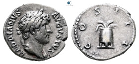 Hadrian AD 117-138. Rome. Denarius AR