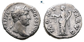 Hadrian AD 117-138. Rome. Denarius AR