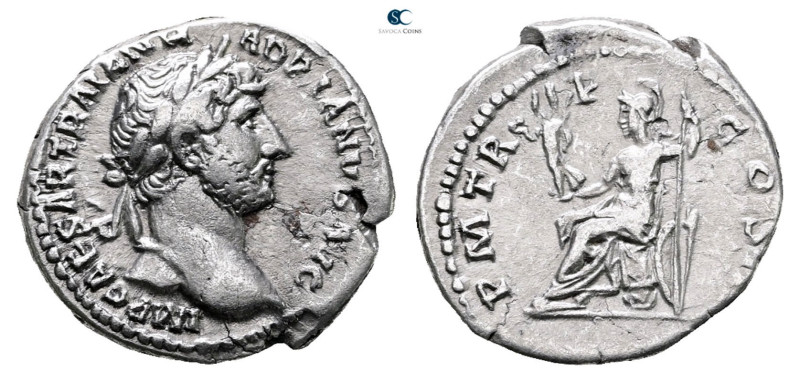 Hadrian AD 117-138. Rome
Denarius AR

19 mm, 3,27 g



Very Fine
