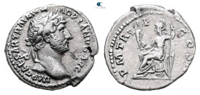 Hadrian AD 117-138. Rome. Denarius AR