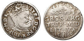 Stefan Batory, Trojak 1582, Wilno