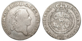 Poniatowski, Złotówka 1782 EB
