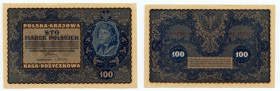 100 marek polskich 1919 - ID Serja E