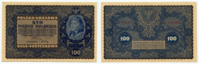 100 marek polskich 1919 - IG Serja L
