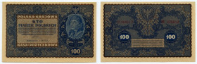 100 marek polskich 1919 - IE Serja Y