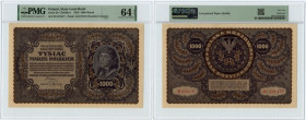 1.000 marek polskich 1919 - III Serja S - PMG 64EPQ