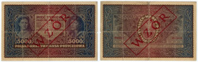 5.000 marek polskich 1920 - II Serja A - WZÓR