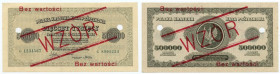 500.000 marek 1923 - G - WZÓR