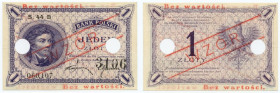 1 złoty 1919 - WZÓR - S.44 B