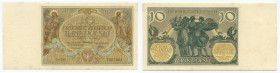 10 złotych 1929 - seria DU