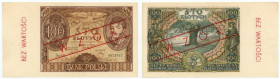 100 złotych 1934 - WZÓR seria C.H