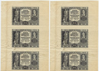 20 złotych 1940 - wycinany z arkusza