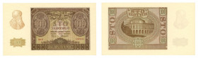 100 złotych 1940 - seria B - Fałszerstwo ZWZ
