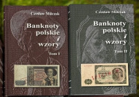 Miłczak Czesław Banknoty Polskie i Wzory Tom I i II 2023