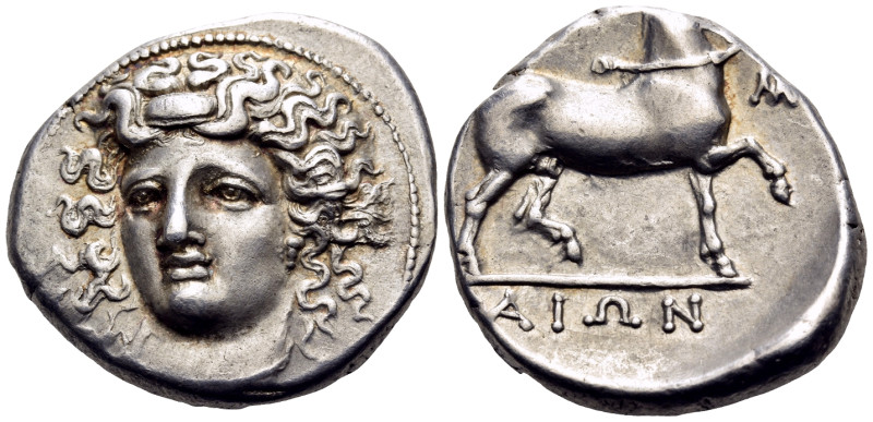 THESSALY. Larissa. Circa 356-342 BC. Stater (Silver, 24.5 mm, 12.17 g, 11 h). He...