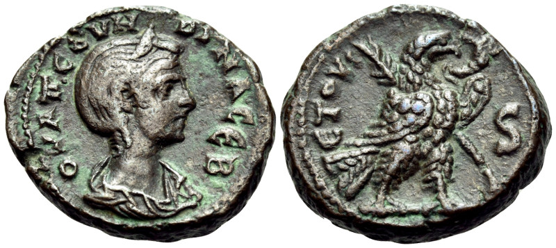 EGYPT. Alexandria. Severina, Augusta, 270-275. Tetradrachm (Potin, 21 mm, 7.49 g...