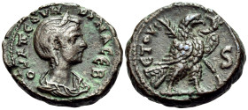 EGYPT. Alexandria. Severina, Augusta, 270-275. Tetradrachm (Potin, 21 mm, 7.49 g, 12 h), Dated regnal year S (6) of Aurelian = 274-275. ΟΥΛΠ CΕΥΕΡΙΝΑ ...