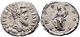 Didius Julianus, 193. Denarius (Silver, 19 mm, 2.72 g, 1 h). IMP CAES M DID IVLIAN AVG Laureate head of Didius Julianus to right. Rev. P M TR P COS Fo...