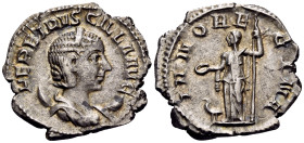 Herennia Etruscilla, Augusta, 249-251. Antoninianus (Silver, 22 mm, 3.27 g, 1 h), Rome. HER ETRVSCILLA AVG Diademed and draped bust of Herennia Etrusc...