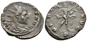 Claudius II Gothicus, 268-270. Antoninianus (Billon, 19.5 mm, 3.10 g, 1 h), Mediolanum, P = 1st officina, mid 269-spring 270. IMP CLAVDIVS P F AVG rad...