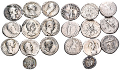 ROMAN IMPERIAL. Circa 1st-4th century. (Silver, 26.66 g). Large lot of ten (10) Roman imperial denarii and one heavily clipped siliqua, including a fo...