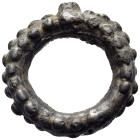 DANUBE REGION. 3rd-2nd century BC. Ring money (Billon, 30 mm, 17.54 g), proto-currency. A cast circular knobbed ring. Cf. Naumann 112, 02.01.2022, 112...
