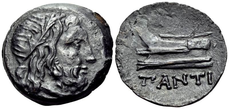 CIMMERIAN BOSPOROS. Pantikapaion. Circa 250-200 BC. (Bronze, 24 mm, 6.96 g, 12 h...