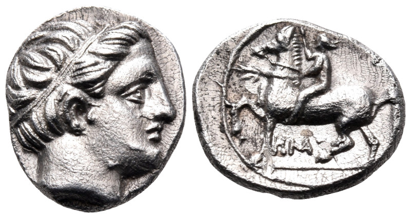 KINGS OF MACEDON. Philip II, 359-336 BC. Hemidrachm (Silver, 12.5 mm, 1.78 g, 3 ...