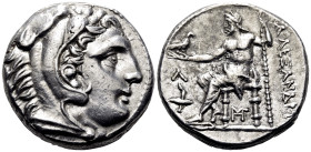 KINGS OF MACEDON. Alexander III 'the Great', 336-323 BC. Tetradrachm (Silver, 25 mm, 17.07 g, 6 h), Struck posthumously under Kassander, as regent or ...