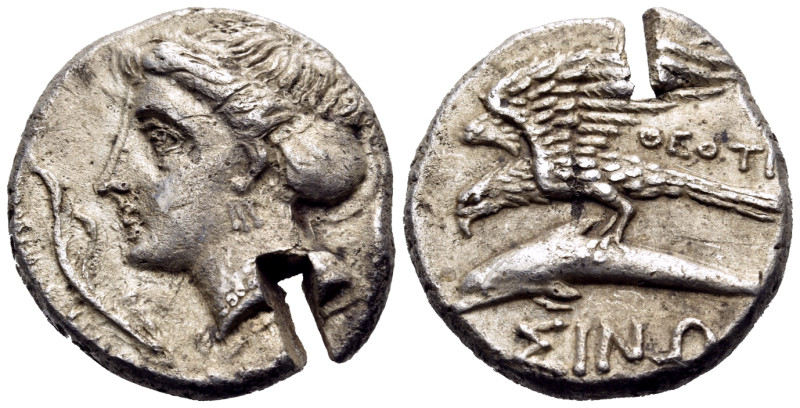 PAPHLAGONIA. Sinope. Circa 330-300 BC. Drachm (Silver, 19 mm, 5.89 g, 6 h), Stru...