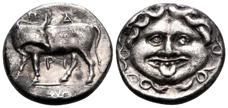 MYSIA. Parion. Circa 4th century BC. Hemidrachm (Silver, 13 mm, 2.17 g, 2 h). ΠA...