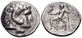 SELEUKID KINGS. Seleukos I Nikator, 312-281 BC. Tetradrachm (Silver, 27 mm, 16.70 g, 10 h), Struck in the name of Seleukos I Nikator and the types of ...