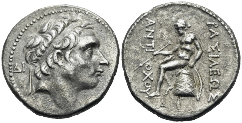 SELEUKID KINGS. Antiochos III ‘the Great’, 223-187 BC. Tetradrachm (Silver, 29 m...