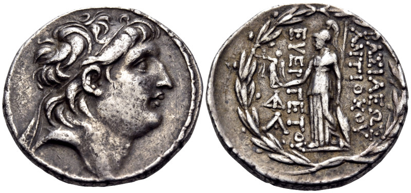 SELEUKID KINGS. Antiochos VII Euergetes (Sidetes), 138-129 BC. Tetradrachm (Silv...