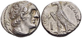 PTOLEMAIC KINGS OF EGYPT. Ptolemy II Philadelphos, 285-246 BC. Tetradrachm (Silver, 25 mm, 14.26 g, 12 h), Tyre, circa 274 BC. Diademed head of Ptolem...