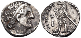 PTOLEMAIC KINGS OF EGYPT. Ptolemy II Philadelphos, 285-246 BC. Tetradrachm (Silver, 26 mm, 13.99 g, 12 h), Tyre, circa 274 BC. Diademed head of Ptolem...