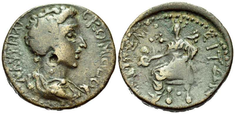 MACEDON. Amphipolis. Commodus, 177-192. (Bronze, 23 mm, 9.77 g, 8 h). Μ ΑΥΡΗΛΙ[Ο...