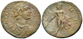 ACHAEA. Aegium. Caracalla, 198-217. (Bronze, 24 mm, 5.54 g, 6 h). ΜΑΡ ΑΩΡ ΑΝ[ΤωΝΕΙΝΟC] Laureate, draped and cuirassed bust of Caracalla to right. Rev....