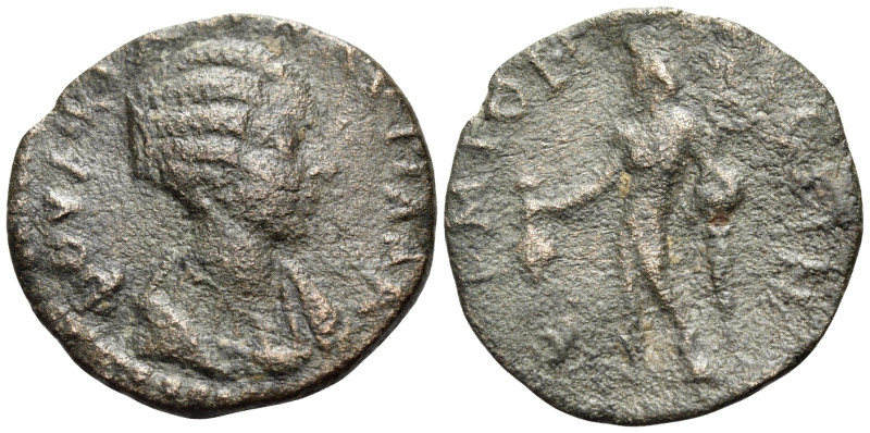 ARGOLIS. Hermione. Plautilla, 202-205. (Bronze, 21 mm, 3.80 g, 4 h). ΦΟΥΛΒΙΑ ΠΛΑ...