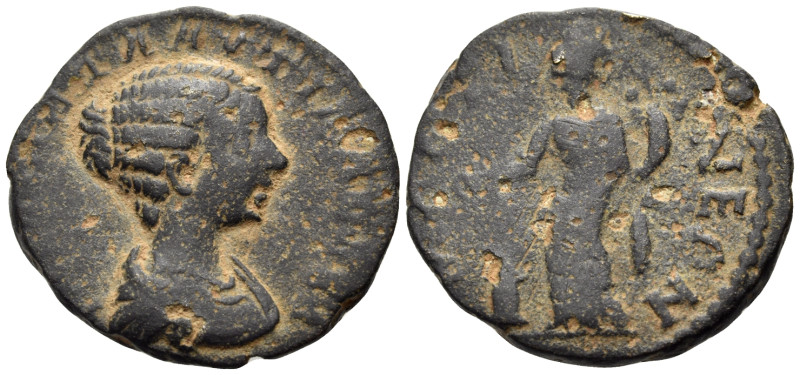 ARCADIA. Mantinaea. Plautilla, Augusta, 202-205. (Bronze, 20.5 mm, 4.67 g, 5 h)....