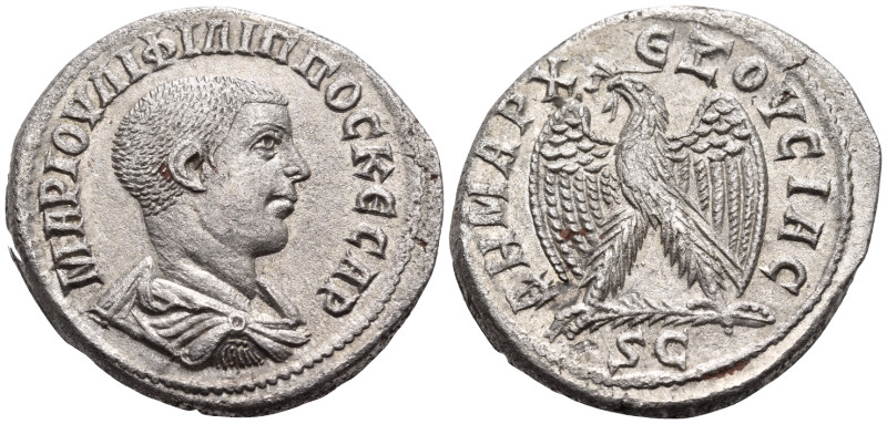 SYRIA, Seleucis and Pieria. Antioch. Philip II, as Caesar, 244-247. Tetradrachm ...