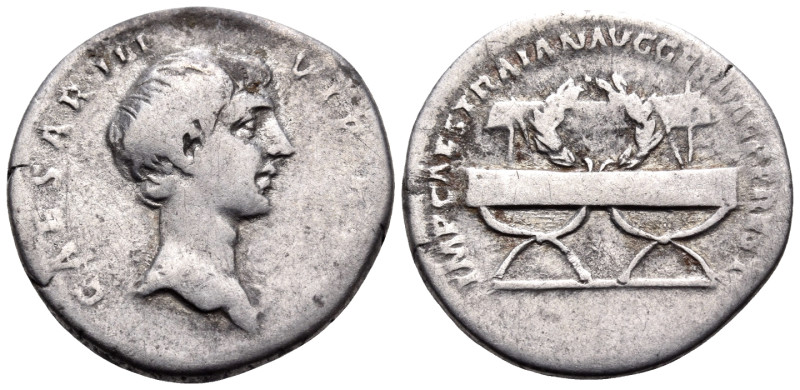 The Triumvirs. Octavian, 42 BC. Denarius (Silver, 19 mm, 3.12 g, 6 h), Restituti...